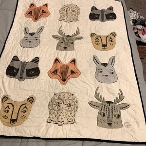 Crate and Kids Woodland Quilt/Bedding